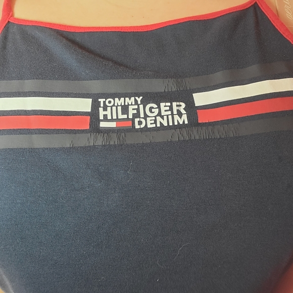 FREE WITH PURCHASE Navy Cropped Tank Top - Picture 5 of 5